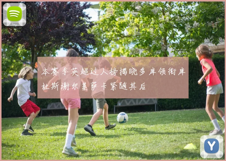 本赛季英超过人榜揭晓多库领衔库杜斯谢尔基萨卡紧随其后